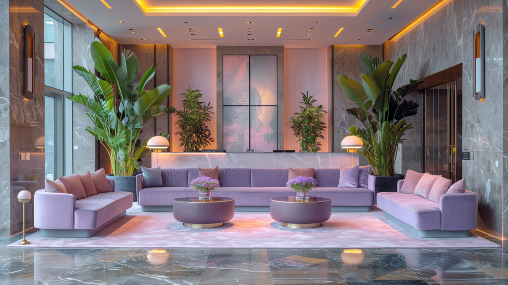digital lavender style interior design
